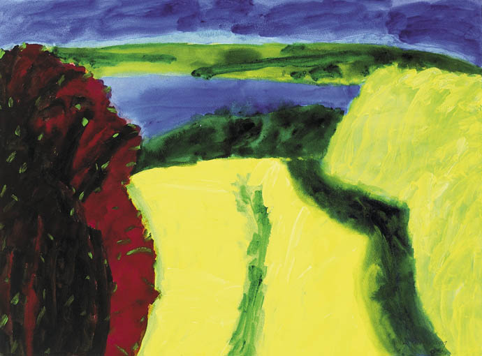 LANDSCAPE, WEST CORK by William Crozier HRHA (1930-2011) HRHA (1930-2011) at Whyte's Auctions