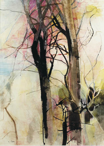 BEECH TREES by Tom Carr HRHA HRUA ARWS (1909-1999) at Whyte's Auctions