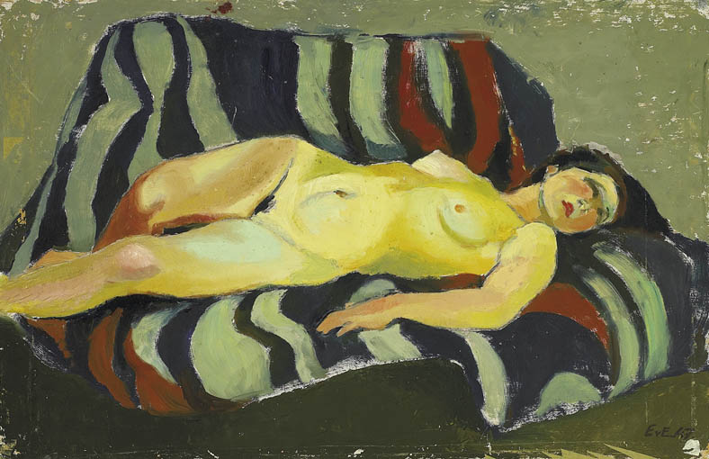 RECUMBENT NUDE by Ebba von Essen (Hamilton) sold for 2,000 at Whyte's Auctions
