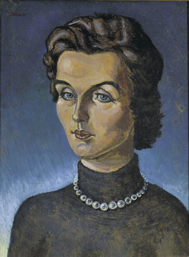 PORTRAIT OF LENA, THE ARTIST'S SISTER by Harry Kernoff sold for 3,800 at Whyte's Auctions