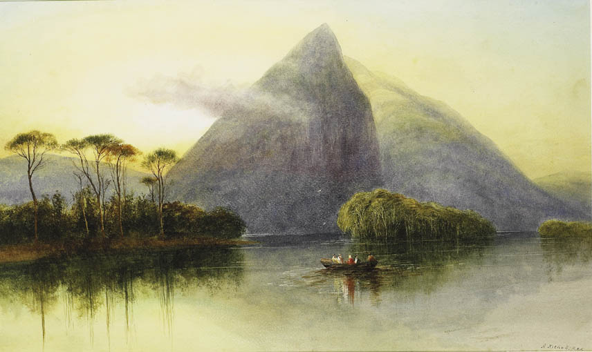 EAGLE'S NEST, KILLARNEY by Andrew Nicholl RHA (1804-1886) at Whyte's Auctions