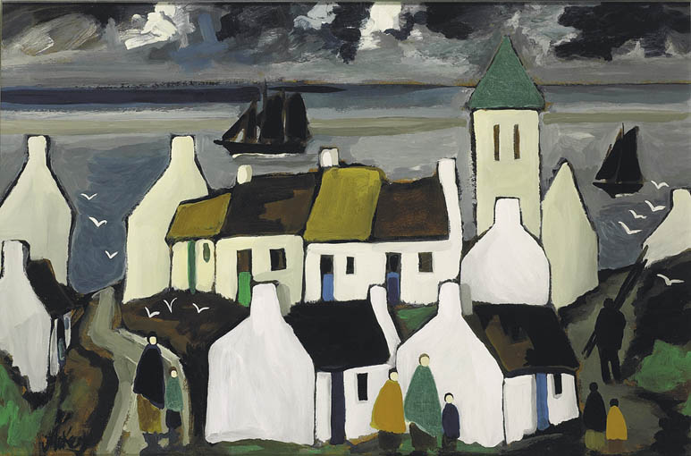 ANNALONG, COUNTY DOWN by Markey Robinson (1918-1999) at Whyte's Auctions