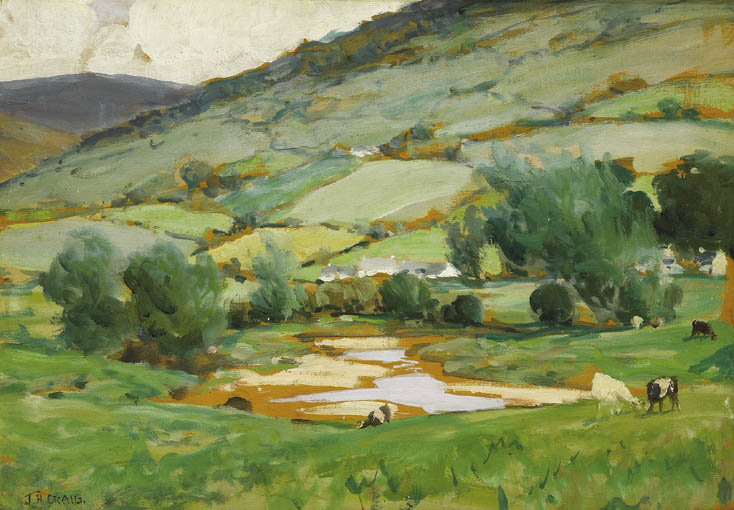 KNOCKNACARRY, CUSHENDUN, COUNTY ANTRIM by James Humbert Craig RHA RUA (1877-1944) at Whyte's Auctions
