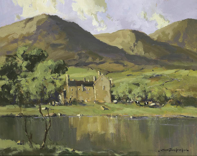 LOUGH AWE, ARGYLLSHIRE by George K. Gillespie RUA (1924-1995) at Whyte's Auctions