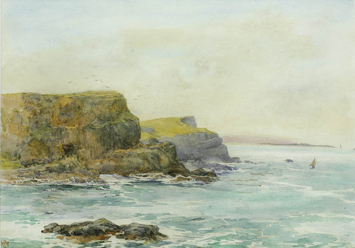 TOWARDS PORTRUSH FROM THE CAUSEWAY by Helen O'Hara (1846-1920) at Whyte's Auctions