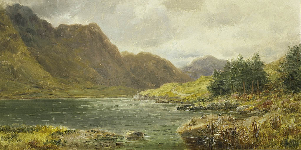 DOOLOUGH, KILLARY BAY (COUNTY MAYO) by Alexander Williams sold for 1,800 at Whyte's Auctions