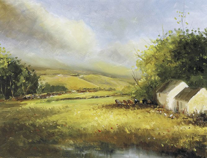WICKLOW FARMHOUSE by Norman J. McCaig (1929-2001) at Whyte's Auctions