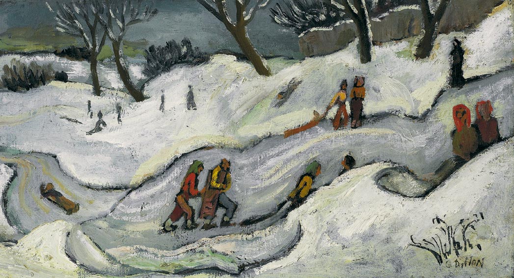 HAMPSTEAD HEATH by Gerard Dillon sold for �21,000 at Whyte's Auctions