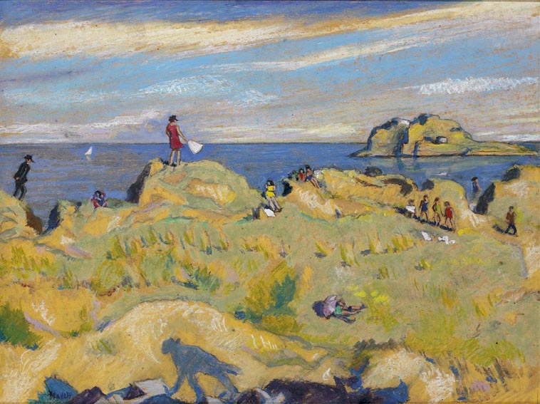 PORTMARNOCK, SUMMER 1928 by Harry Kernoff sold for �19,000 at Whyte's Auctions
