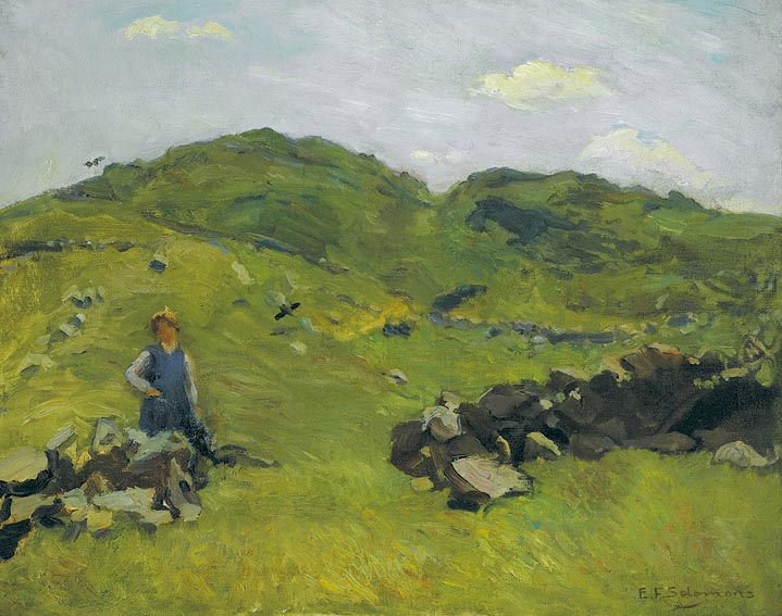ON HOWTH HEAD by Estella Frances Solomons HRHA (1882-1968) HRHA (1882-1968) at Whyte's Auctions
