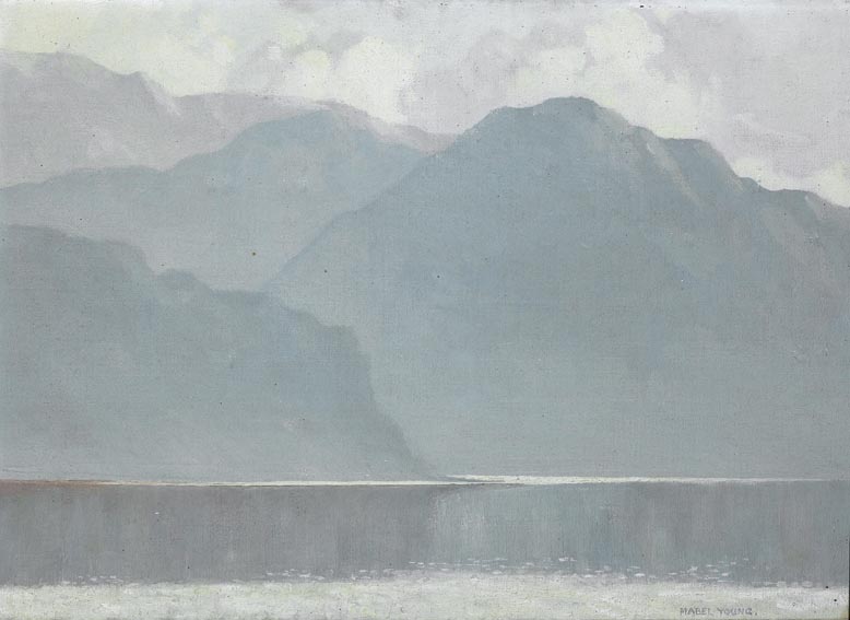 MOUNTAINS AND LOUGH by Mabel Young RHA (1889-1974) at Whyte's Auctions