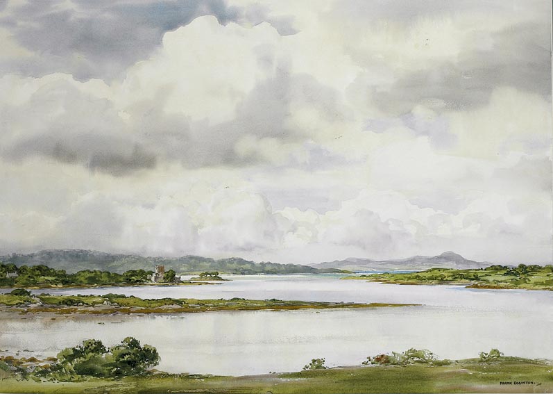 GLENVEIGH CASTLE, COUNTY DONEGAL by Frank Egginton sold for �5,200 at Whyte's Auctions
