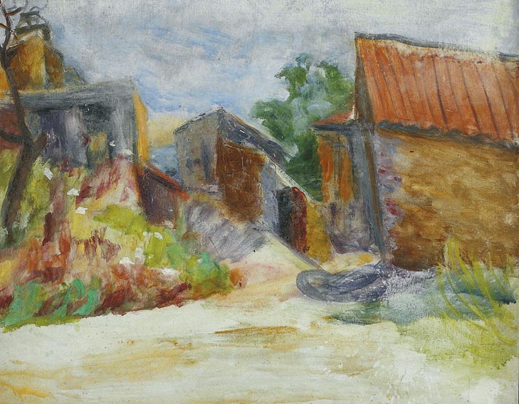 FARM OUTHOUSES by Rene O'Conor (ne Honta) (1894-1955) at Whyte's Auctions