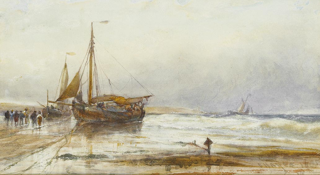 NEAR HASTINGS by Edwin Hayes sold for �4,000 at Whyte's Auctions
