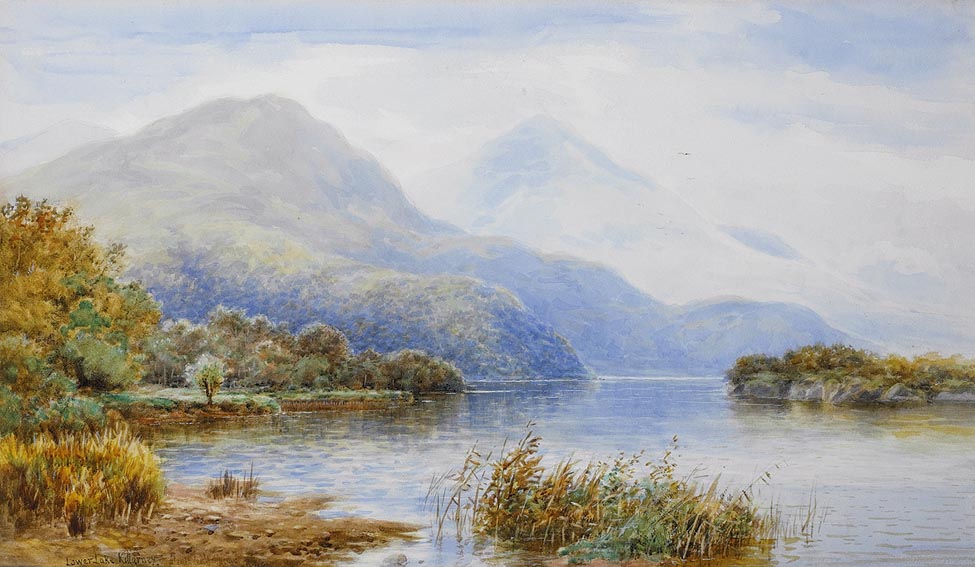 LOWER LAKE, KILLARNEY by Alexander Williams RHA (1846-1930) at Whyte's Auctions