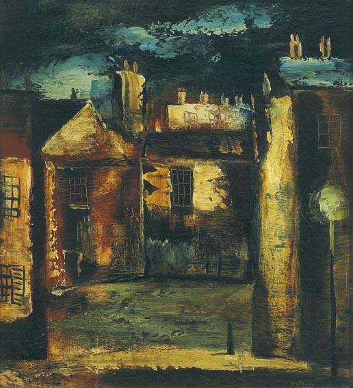 LONDON STREET by Daniel O'Neill (1920-1974) at Whyte's Auctions