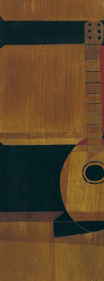 GUITAR, 1972 by Colin Middleton MBE RHA (1910-1983) at Whyte's Auctions