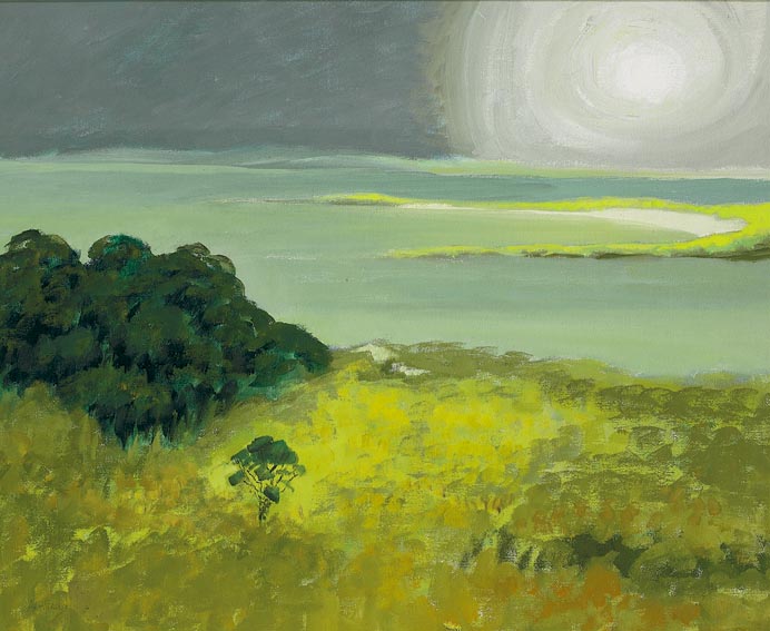 SUN BREAKING THROUGH (WEST CORK) by Arthur Armstrong sold for �2,600 at Whyte's Auctions