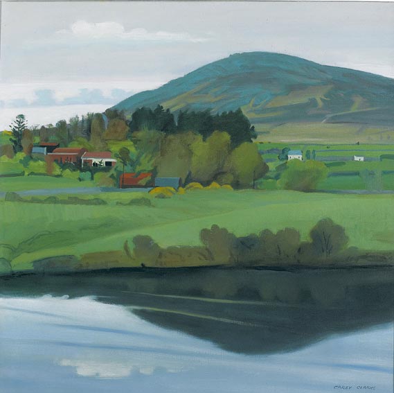 WICKLOW LANDSCAPE by Carey Clarke PPRHA (b.1936) at Whyte's Auctions