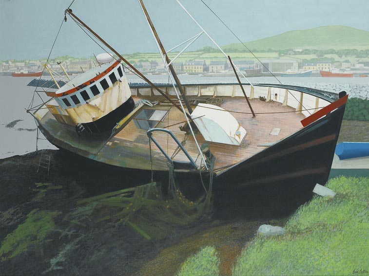 FISHING TRAWLER by Eric Patton sold for �2,200 at Whyte's Auctions
