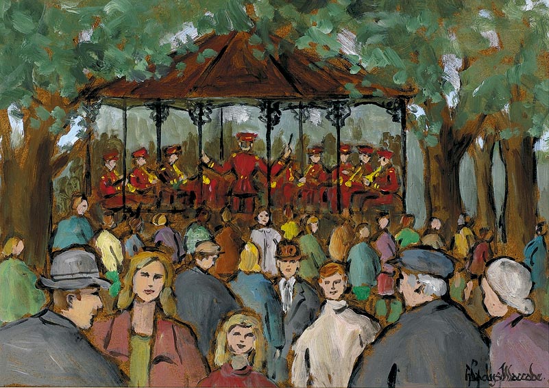 THE BANDSTAND by Gladys Maccabe sold for 4,000 at Whyte's Auctions