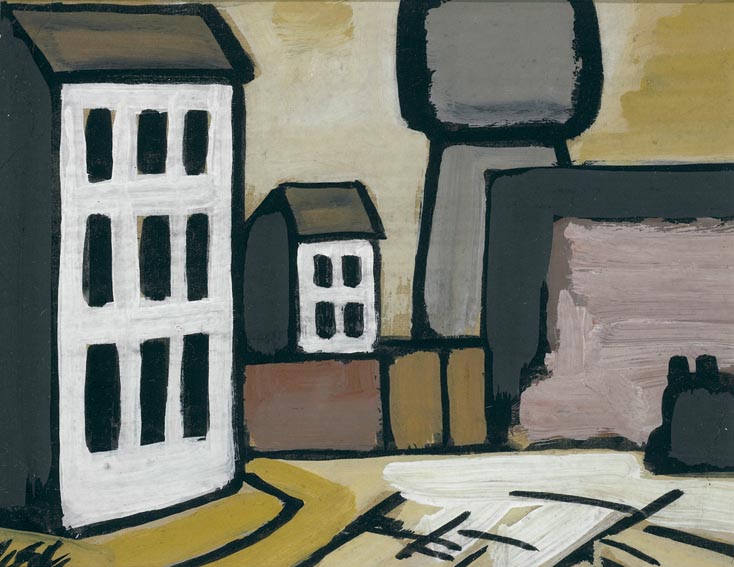 WAREHOUSES by Markey Robinson (1918-1999) at Whyte's Auctions