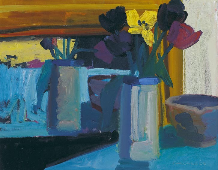 TULIPS REFLECTED IN MIRROR by Brian Ballard sold for �5,200 at Whyte's Auctions