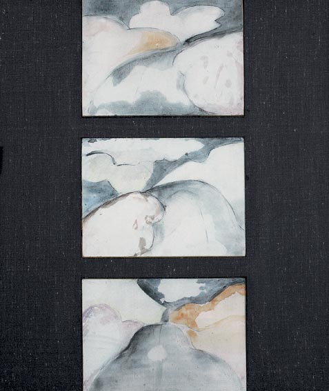TRIPTYCH: ROAD INTERVALS III by Anne Madden (b.1932) at Whyte's Auctions