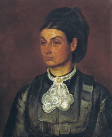 PORTRAIT OF GRACIE YEATS (MRS MATTHEW YEATS) by John Butler Yeats RHA (1839-1922) at Whyte's Auctions