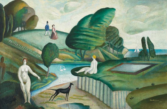 THE BATHERS by Robert Boyd Morrison (1896-1969) at Whyte's Auctions