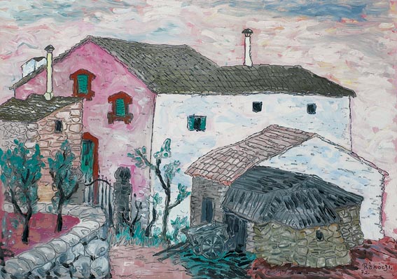 A VILLA IN FORNALUTZ, MAJORCA by Basil Ivan R�k�czi (1908-1979) at Whyte's Auctions