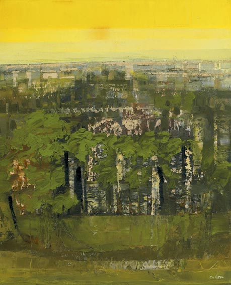 CITY EVENING by Eric Patton RHA (1925-2004) at Whyte's Auctions