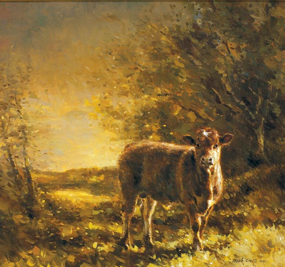 AMBER PASTURE by Mark O'Neill (b.1963) at Whyte's Auctions