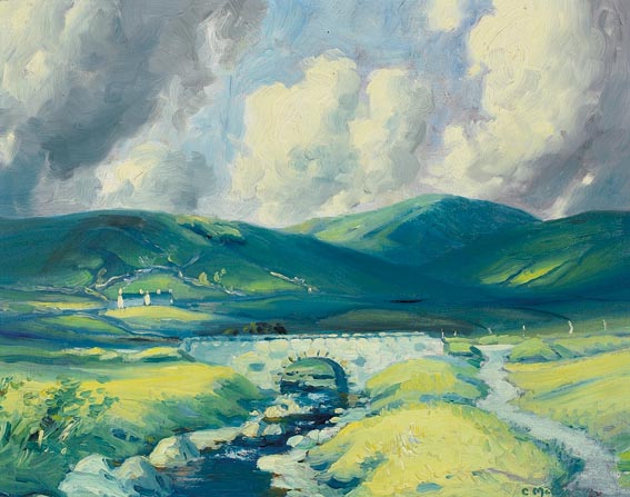 NORTHERN LANDSCAPE by Charles J. McAuley RUA ARSA (1910-1999) at Whyte's Auctions