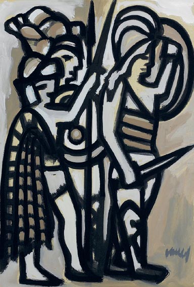 WARRIORS by Markey Robinson (1918-1999) at Whyte's Auctions