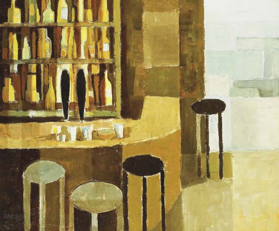 COUNTRY BAR by Arthur Armstrong RHA (1924-1996) at Whyte's Auctions