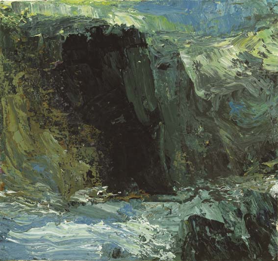 CLIFF, JUNE 2001 by Donald Teskey RHA (b.1956) at Whyte's Auctions
