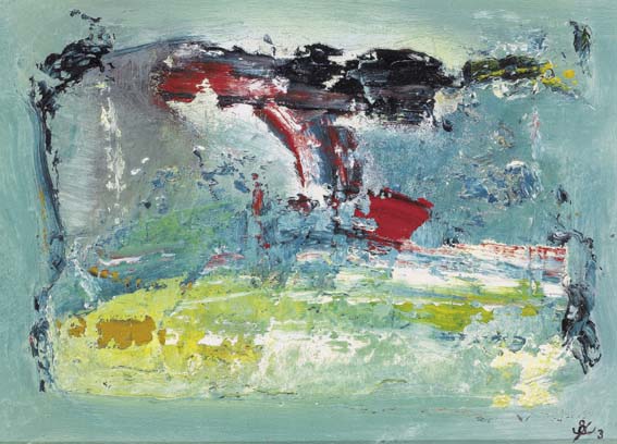 AT THE CAVE MOUTH by John Kingerlee (b.1936) (b.1936) at Whyte's Auctions