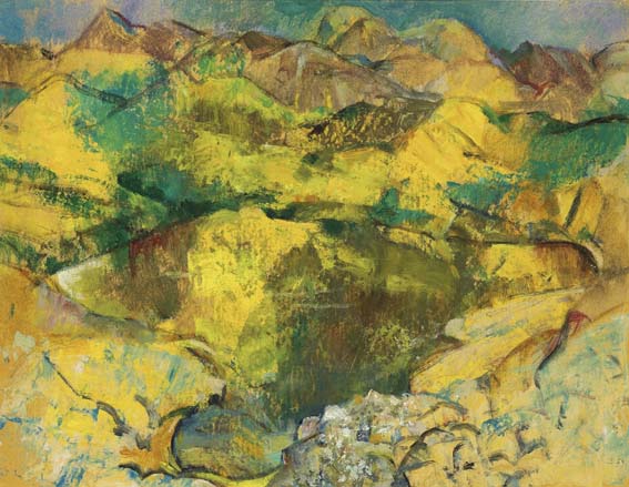 THE YELLOW POOL by Mary Swanzy HRHA (1882-1978) HRHA (1882-1978) at Whyte's Auctions