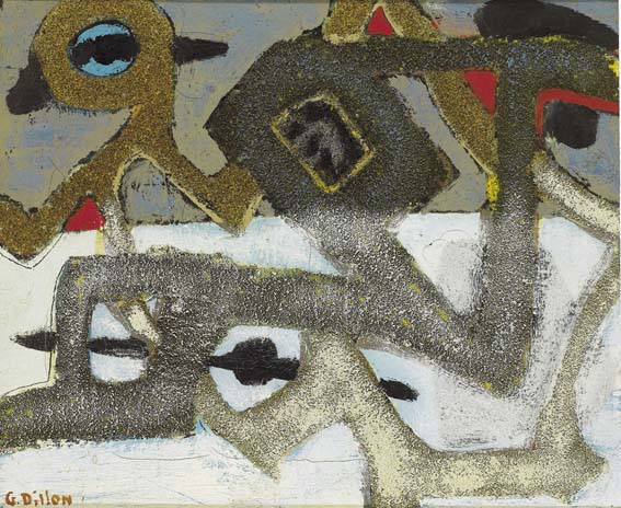 ABSTRACT SNOW by Gerard Dillon (1916-1971) (1916-1971) at Whyte's Auctions