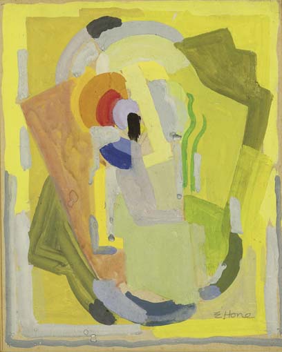 COMPOSITION IN YELLOW by Evie Hone HRHA (1894-1955) at Whyte's Auctions