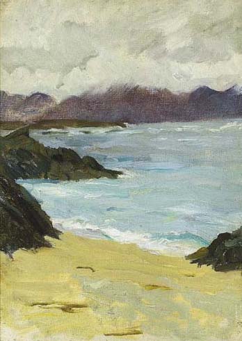 DOWROS BAY, COUNTY DONEGAL by Estella Frances Solomons HRHA (1882-1968) at Whyte's Auctions