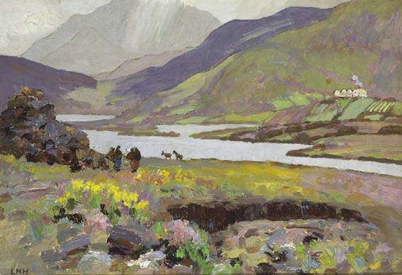 AN EXTENSIVE LAKELAND VIEW by Letitia Marion Hamilton RHA (1878-1964) at Whyte's Auctions