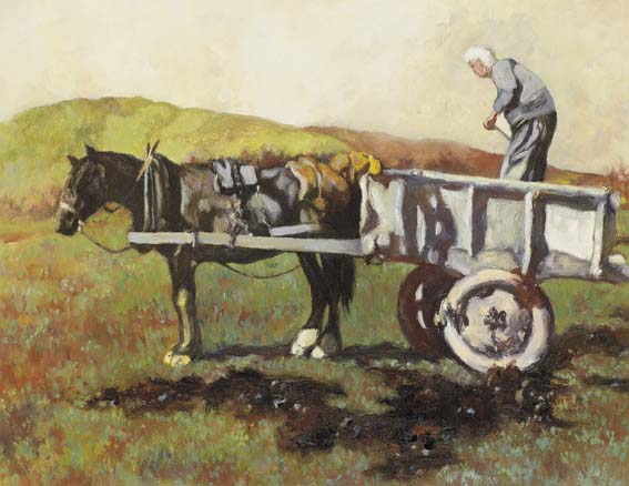 FOOD FOR THE FIELDS by Lilian Lucy Davidson sold for �11,500 at Whyte's Auctions