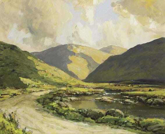 THE HILLS OF CONNEMARA by James Humbert Craig RHA RUA (1877-1944) at Whyte's Auctions