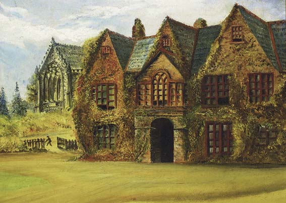 SIR WALTER RALEIGH'S HOUSE, YOUGHAL, COUNTY CORK by John Armour Haydn LLD (1881-1957) at Whyte's Auctions