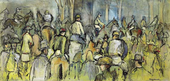 COUNTY ANTRIM HORSFAIR by Gladys Maccabe MBE HRUA ROI FRSA (1918-2018) at Whyte's Auctions