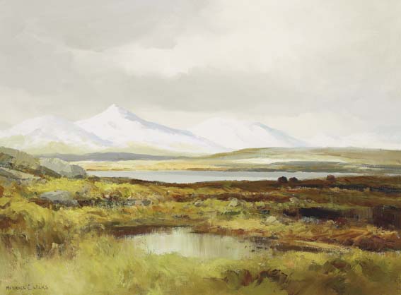 WINTER IN CONNEMARA by Maurice Canning Wilks RUA ARHA (1910-1984) at Whyte's Auctions