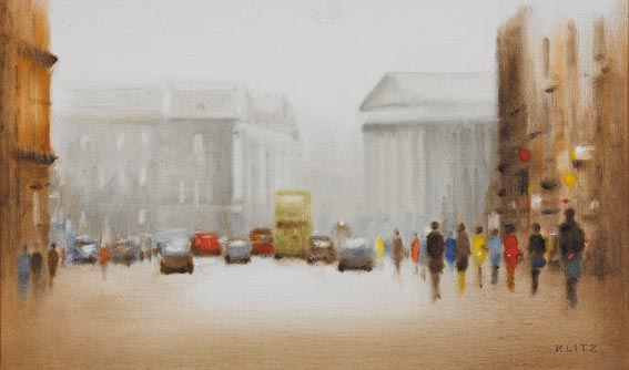 WESTMORELAND STREET, DUBLIN by Anthony Robert Klitz (1917-2000) (1917-2000) at Whyte's Auctions