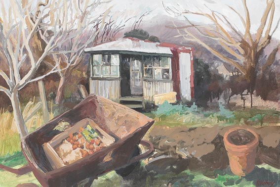 FEBRUARY GARDEN by Brian Vahey (b.1956) at Whyte's Auctions
